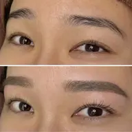 【垢抜け眉毛】ラッシュリフト×スタイリングブロウ(艶肌wax込み)♪ 眉毛の形や毛流れをしっかり整えたい方必見✨