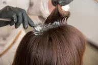 毎月の【白髪染リタ】【修復トリートメント】シャンプーブロー込み