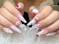 💅自爪アートやり・パーツつけ放題