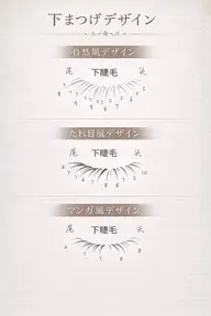 【LED付き】下まつげフラットラッシュつけ放題3580円