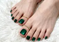 Foot■ワンカラーorラメグラデーション 、ドライケア込み5580→5280