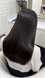 前髪縮毛矯正orクロスパーマ