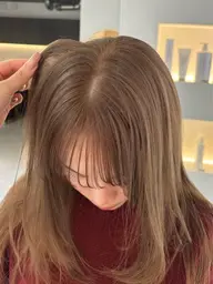 【卒業カラー🌸】cut+Wcolor+2stepトリートメント