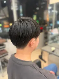 メンズカット✂️+クオライン縮毛矯正💫