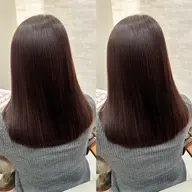 💡NEW💡【テレビで話題の最新髪質改善】カット＋質感再整カラー＋質感再整トリートメント