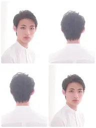 🕴メンズ✨ハチがふくらむ、髪が浮きやすい方オススメ✨カット&ボリュームダウンパーマ