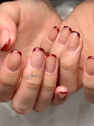 🍀フレンチネイル（ベースクリア）🍀