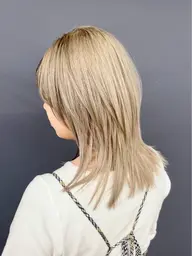 トリプルカラー✨️※ケアブリーチ2回、前処理・中間処理込み【ロング料金なし】