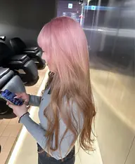 カット＋ブリーチなしダブルカラー＋トリートメント