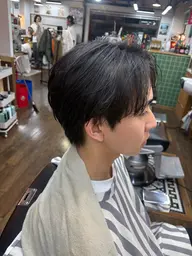 ショートスタイル　刈り上げなし