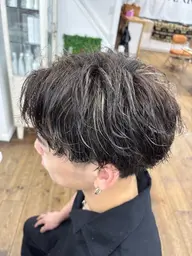 🤍メンズカット＋ハイライト＋カラー🤍