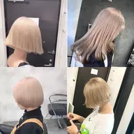 ケアブリーチダブルカラー+カット