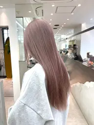 ブリーチ毛の方もおすすめホームケア付き💝髪質改善カラー💝【カット＋カラー＋トリートメント】カラーと同時に髪質改善✨