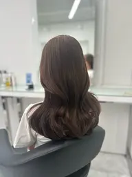 カット＋ブリーチ＋クオルシアカラー＋ベーストリートメント✨