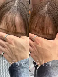 【初回から5回目まで利用OK】前縮毛矯正 ¥4000