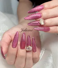 【チップ★長さだし】美フォルムの長さだし★長持ちマグネット/フラシュ¥8980