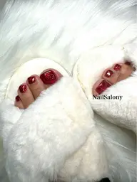 🦶🏽フットネイル 🌼ワンカラー