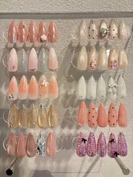 【長さ出し10本定額デザインパーツ込み】　　　　　　　　　(人気No.1)