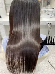 カット+ツヤツヤ髪質改善ストレート🫧