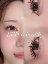 【✨大人気メニュー✨】🎀LED✖️&healthy 100~120本🎀（オフなし）