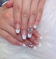 💗French nail or graduationチップ長さだし+フレンチorカラーグラ