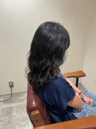 【🐩minimo限定メニュー🐩】レディース似合わせカット+ケミカルパーマ＋Aujuaトリートメント🤍ྀི