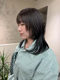 癒し時間/前髪カット+ヘッドスパ30minutes🌿スタイリング付き♡