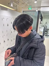 ❤️‍🔥メンズカット＋ピンとならない曲がる縮毛矯正＋トリートメント❤️‍🔥