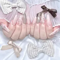 4/6限定クーポン🤍ガーリー、ワンホン韓国ネイル60分持ち込みデザイン🤍ྀི