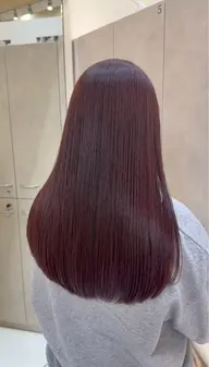 似合わせカット＋透明感カラー＋髪質改善トリートメント