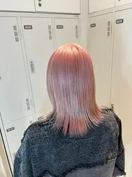 ❤︎ダブルカラー（ブリーチ込み）＋Aujua 4stepトリートメント✨❤︎