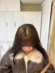 【🌸土日祝限定🌸】ブリーチありダブルカラー＋選べる1TR✨＋コテ仕上げ　/池袋/高品質カラー/バイカルテ/