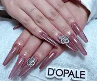 ワンカラー💅 チップスカルプ長さ出しワンカラーorマグネットワンカラー