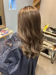 【大人女性】ハイライト&カラーカット