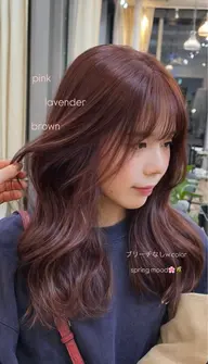 【Wカラー（ブリーチなし）】ダメージレスで透明感出したいならこれ！3stepトリートメントプレゼント🎁