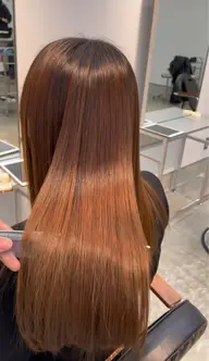 高濃度髪質改善トリートメント+髪質改善カラー