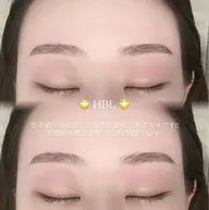 HBL🪞🪄【毛流れ矯正+Wax脱毛+メイク仕上げ】