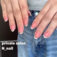 ⭕️スキニーフレンチ⭕️ラメフレンチなど※ガラスフレンチは別途