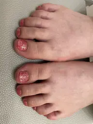 オフ無し🍊フットワンカラー