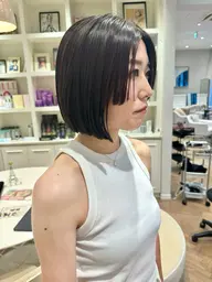 カット+酸性ストレート+トリートメント