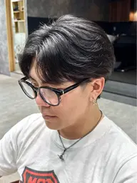 🔥メンズ版髪質改善🔥【悩みから自信に】メンズカット➕曲がる縮毛矯正【曲がる縮毛矯正/韓国/ストレートパーマ】