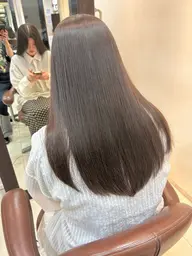 髪質改善カラー+オージュアトリートメント¥8,500