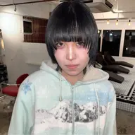 ［メンテナンス✂️］前髪カット＋ワンカラー🧃