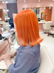 ケアカラー+ヘッドスパ