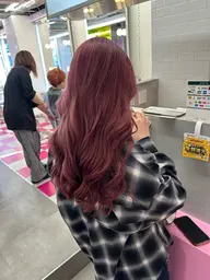 【胸下ロング】ダブルカラー➕4stepトリートメント