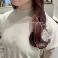 インナーブリーチ+全体カラー🍒