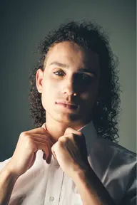 【メンズ人気♪】カット+ダメージレスパーマ+眉カット