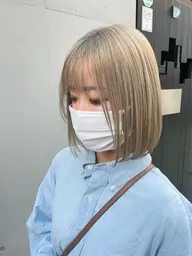 💜ケアブリーチ オンカラー カット💜