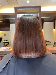 【低ダメージ縮毛矯正】カット＋オーダーストレート