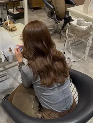 🧸🥞ワンメイクカラー【選べるAujuaシャンプー+トリートメント付き🤍】！